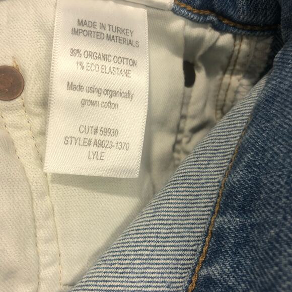 Agolde Lyle Low Rise Slim Jeans in Nova Size 26 - Picture 8 of 9